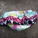 Diaper Cover, Ruffled Diaper Cover, Ruffle Bloomers, Childrens Clothing, 3/6 Months READY to SHIP, RTS