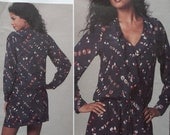 Easy Rebecca Taylor Designer Misses Dress Vogue V1226 Pattern, Size 14 to 20, Uncut
