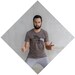 Sure Shot - mens t shirt - S/M/L/XL - antique pistol screenprint on American Apparel heather brown track tees - mens fashion