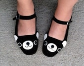 Happy Bear Mary Jane Shoes - Size 11