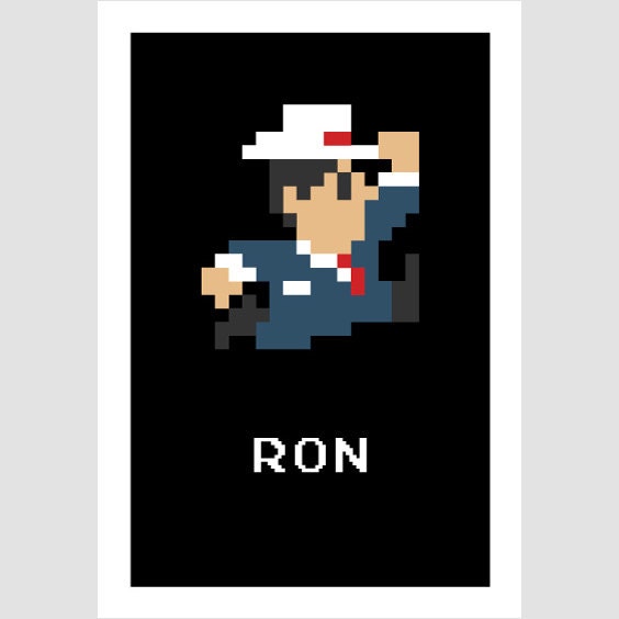 8-Bit Republican President Prints