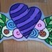 incredible shrinking heart  with leaves and nipples pin