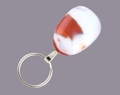magnetic name badge holder - red and white