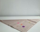 nude bandana / triangle scarf