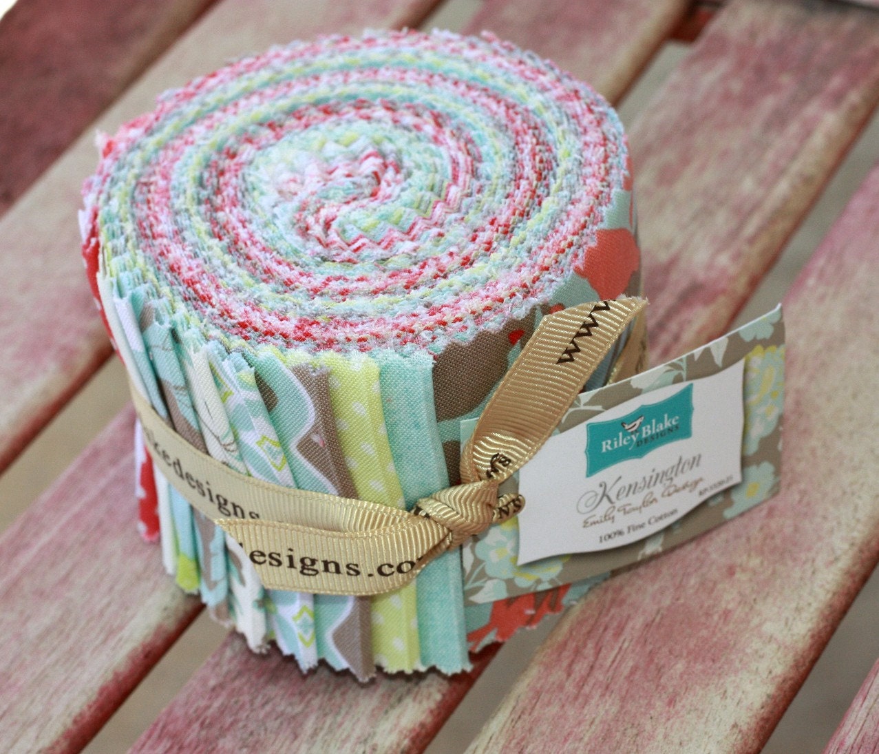 Kensington 2.5 inch Jelly Roll strips fabric by Riley Blake