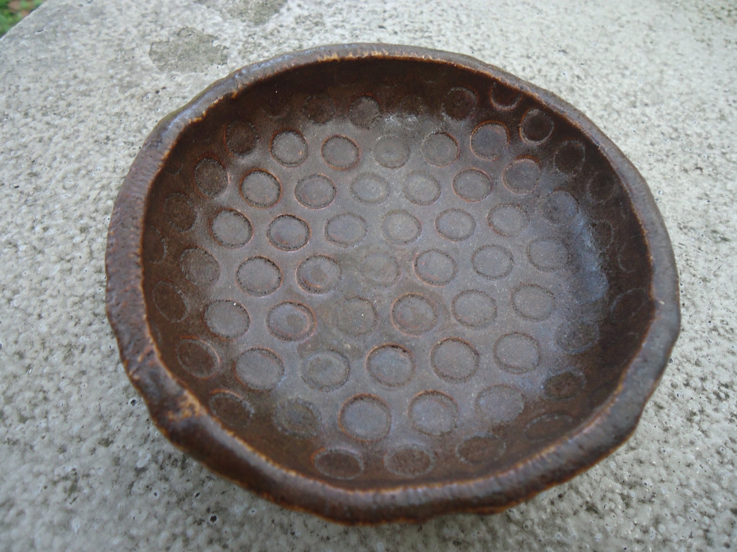 Textured Trinket Dish