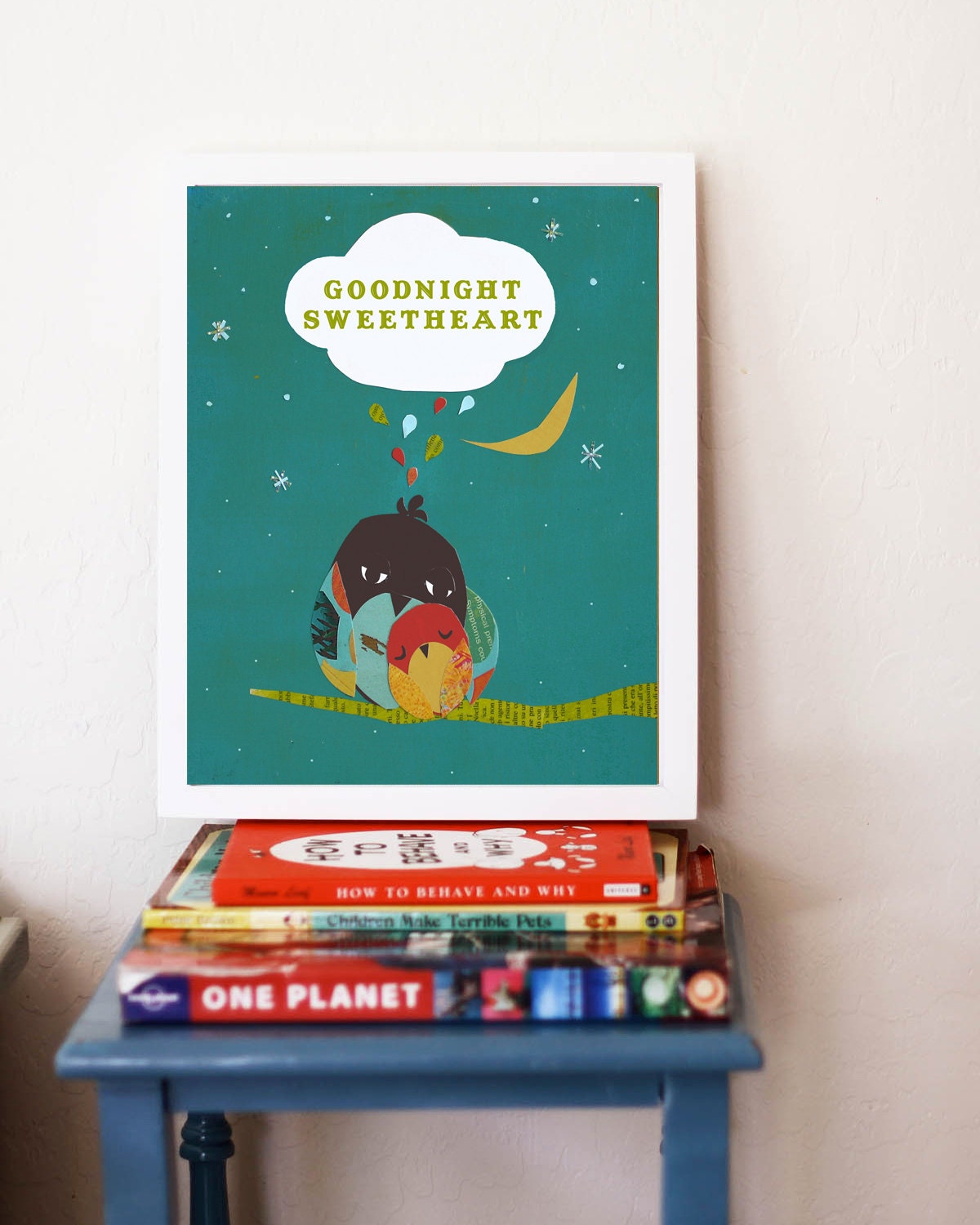 Goodnight Sweetheart Eco Friendly Print 11x14