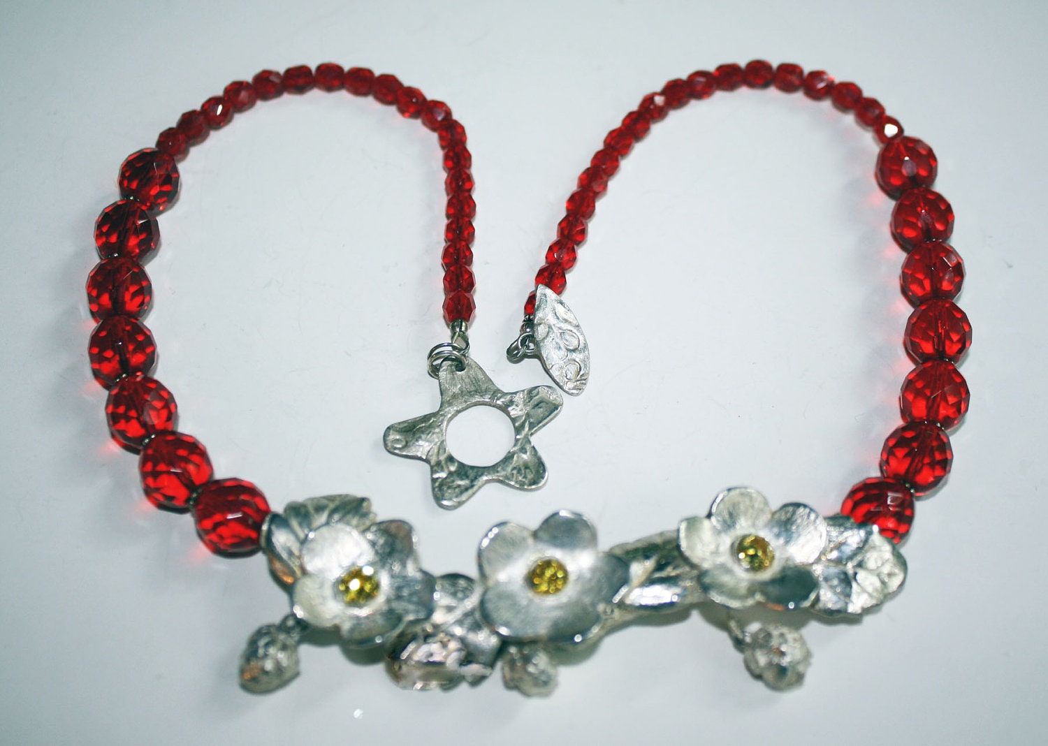 Wild Strawberries Necklace