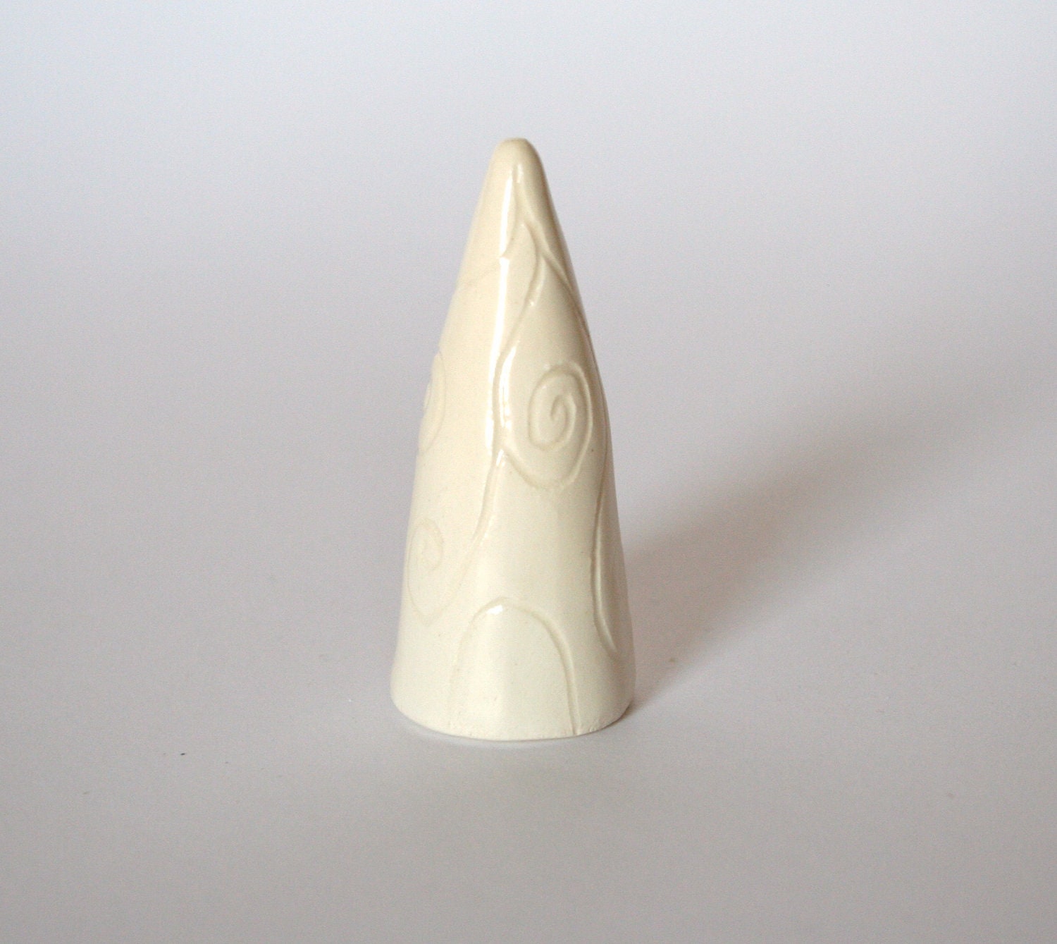 75 PERCENT OFF Ceramic collectible THIMBLE Fairy Hut white