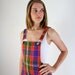 Pinafore Dress / 1960s Jumper