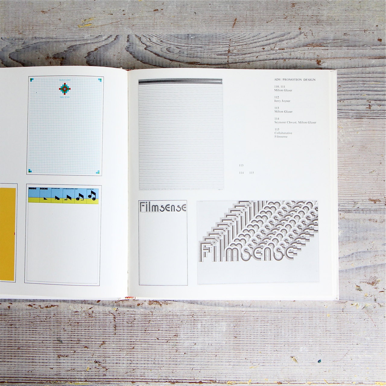 Vintage 1970s Graphic Design Book - Print, Advertising, Font