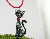 Black Cat Necklace