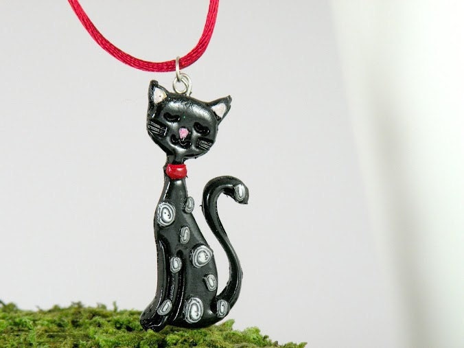 Black Cat Necklace