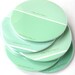 Mint Coasters // Recycled Paint Samples  // Choose Your Own Color // Mint Green Home Decor