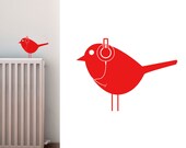 Bird Headphones Decal
