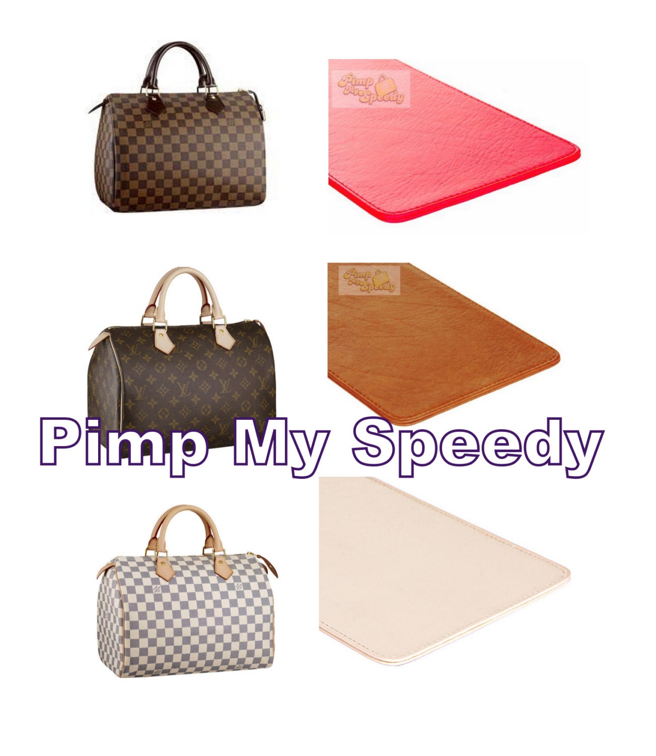 Base Shaper Bag Insert for Louis Vuitton by PimpMySpeedydotcom