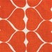 Hearts in Persimmon on 100% Organic quilters weight cotton.
