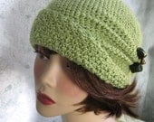 Crochet Pattern Womens FLAPPER HAT Cloche With Side Pinch Pleats  PDF May Resell Finished