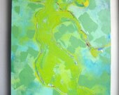 At Rest 18 x 24 abstract figurative painting on canvas