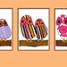Nursery art, Diamond and Chica, owl illustration, animal illustration, children's art