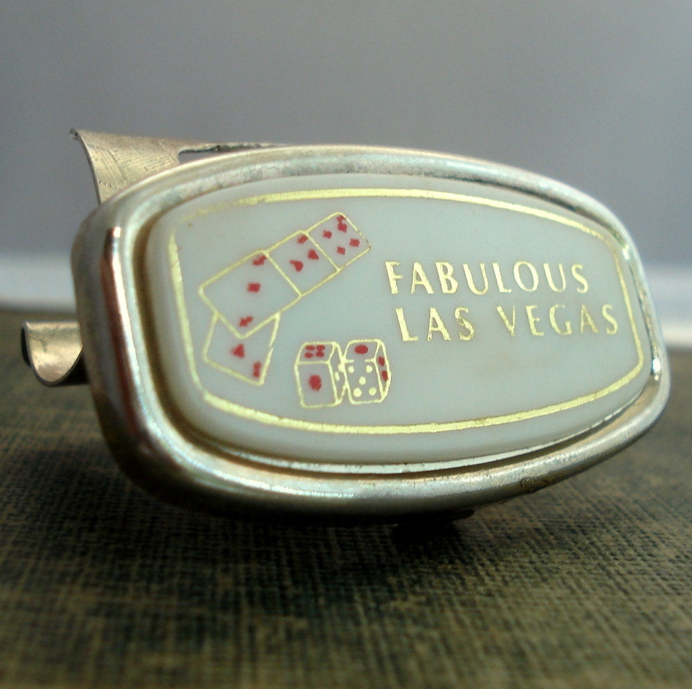 Vintage Fabulous Las Vegas Lipstick Compact