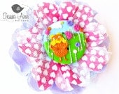 Lorax Inspired -Beanie Button OR Bow Center- (Flower only as an example) Individual 1.5 inch Button
