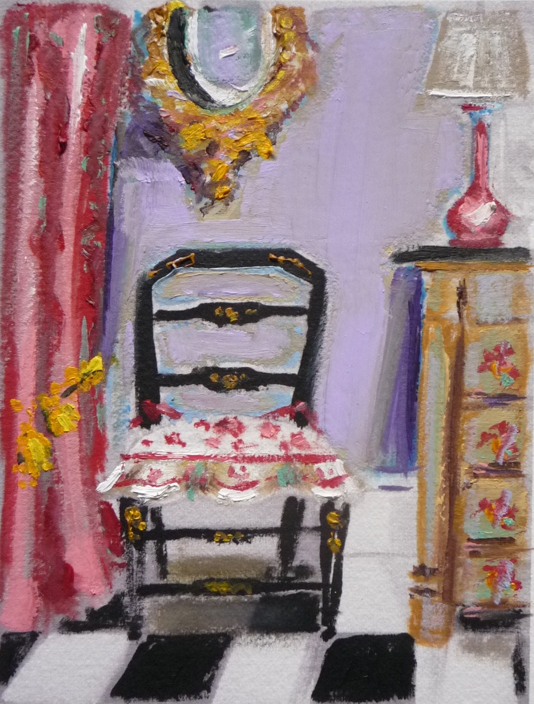 French Ebony Chair