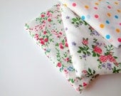 destash fabric sale - pretty florals