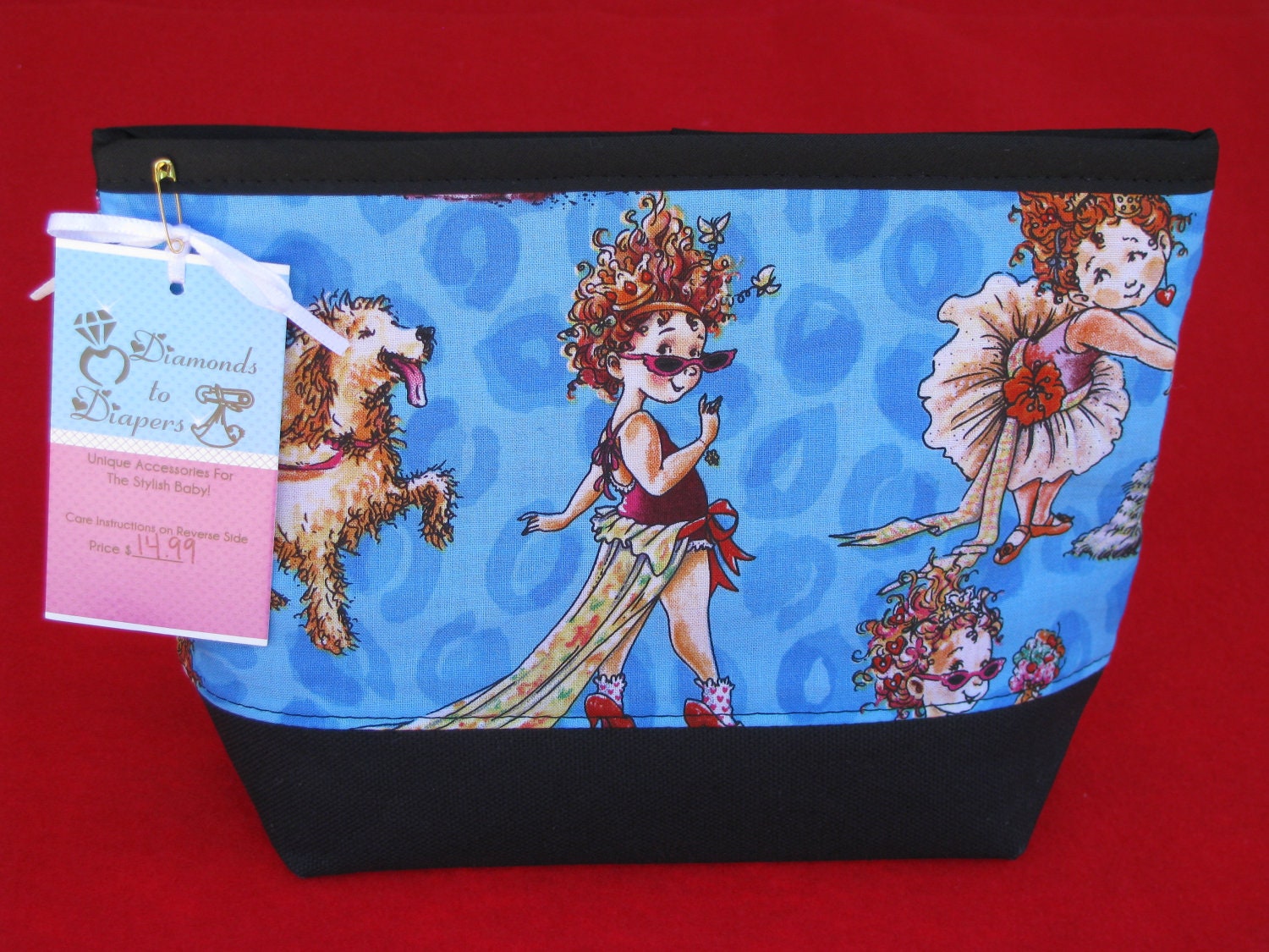 Fancy Nancy Girls Toiletry Bag Large Size