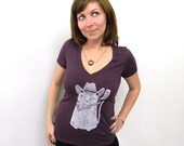 YeeHaw Kitty - Ladies v-neck