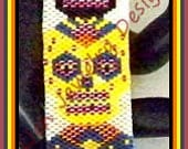 Skelator Bracelet-  PATTERN ONLY