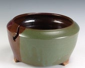 LargeBlue Green And Brown Yarn Bowl