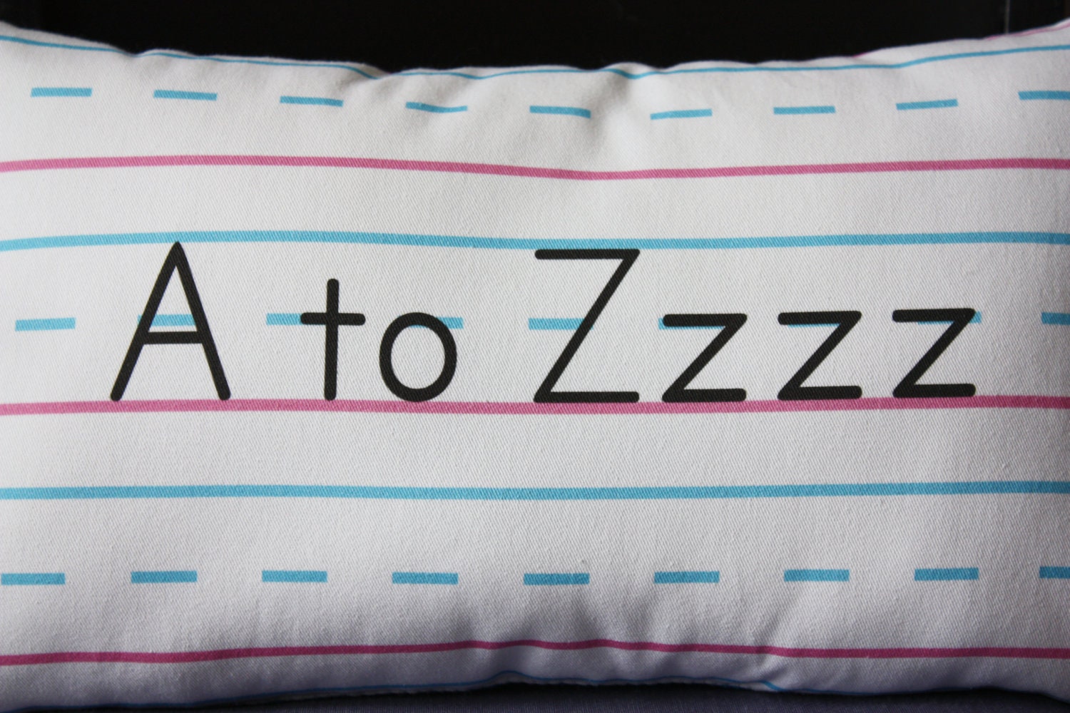 Penmanship Pillow - A to Zzzz
