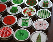 Reusable 25-day countdown to Christmas Advent Calendar - Set Number 3
