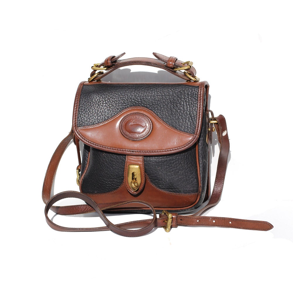 Black & Brown Cross over HandBag