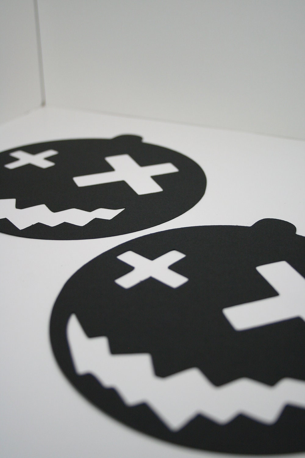 Scary Pumpkin Die Cut, Halloween Die Cut, Pumpkin Paper Shape