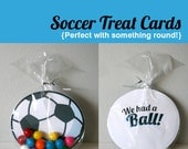 Printable Soccer Cards - We had a Ball
