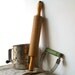 Antique Baking Collection, Antique Bromwell's Sifter, Rolling Pin and Rapid Shortening Mixer