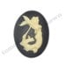 40x30mm Oval Resin Cameos - Sailor Jerry Style Curvy Mermaid - - Qty 2 pcs - - Exclusive Design