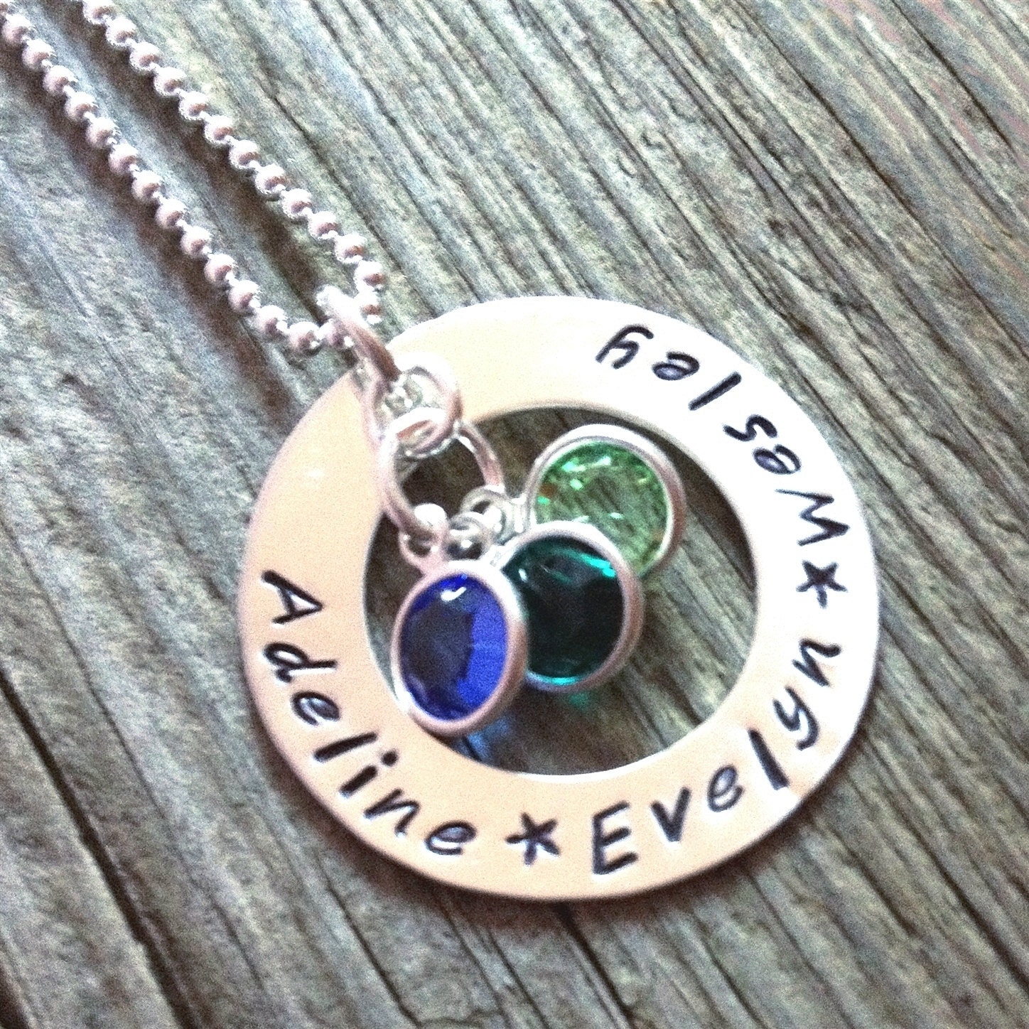 Birthstone Necklace Mother