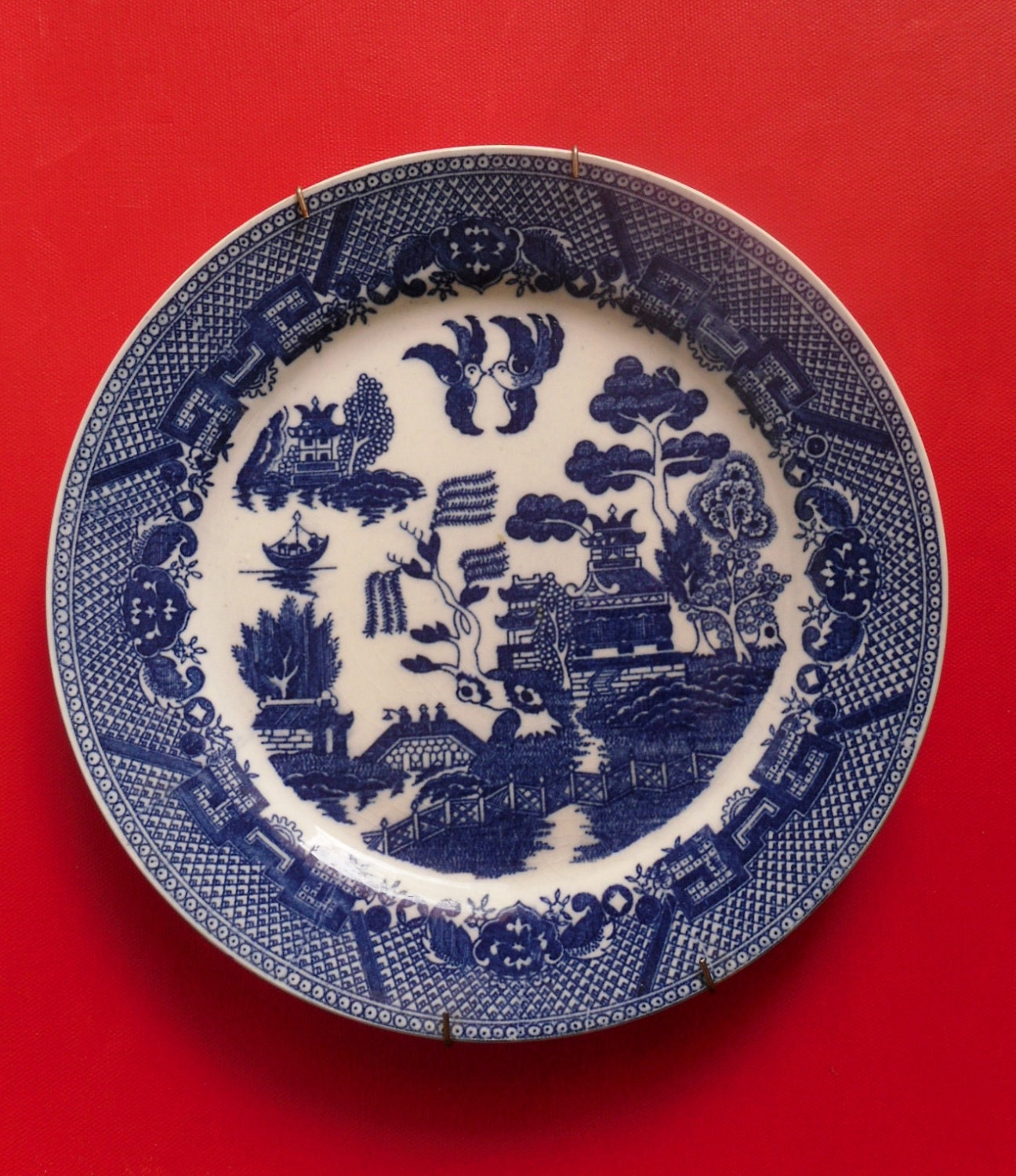 Blue Willow Plate