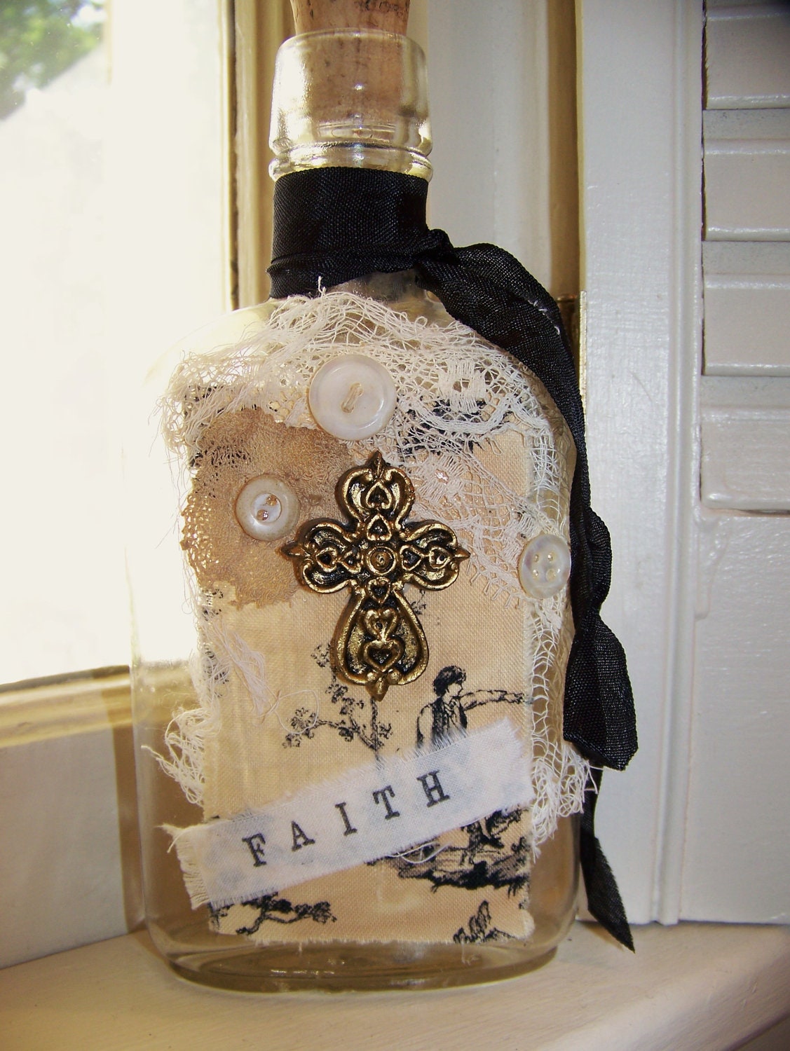 Altered Art Bottles