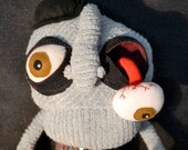 Cornelius art doll with removable eyes