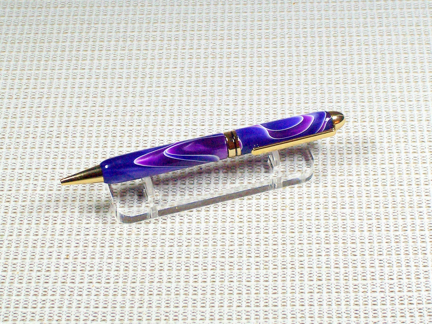 Purple Rain Writing Pen - Handcrafted
