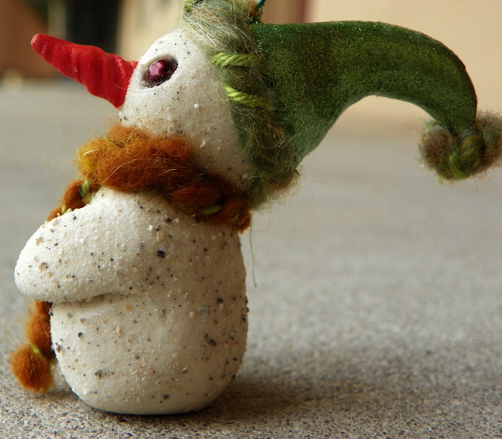 Snowy the Florida Snowman Ornament