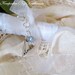 Engraved Love Heart Bridal Bouquet Charm