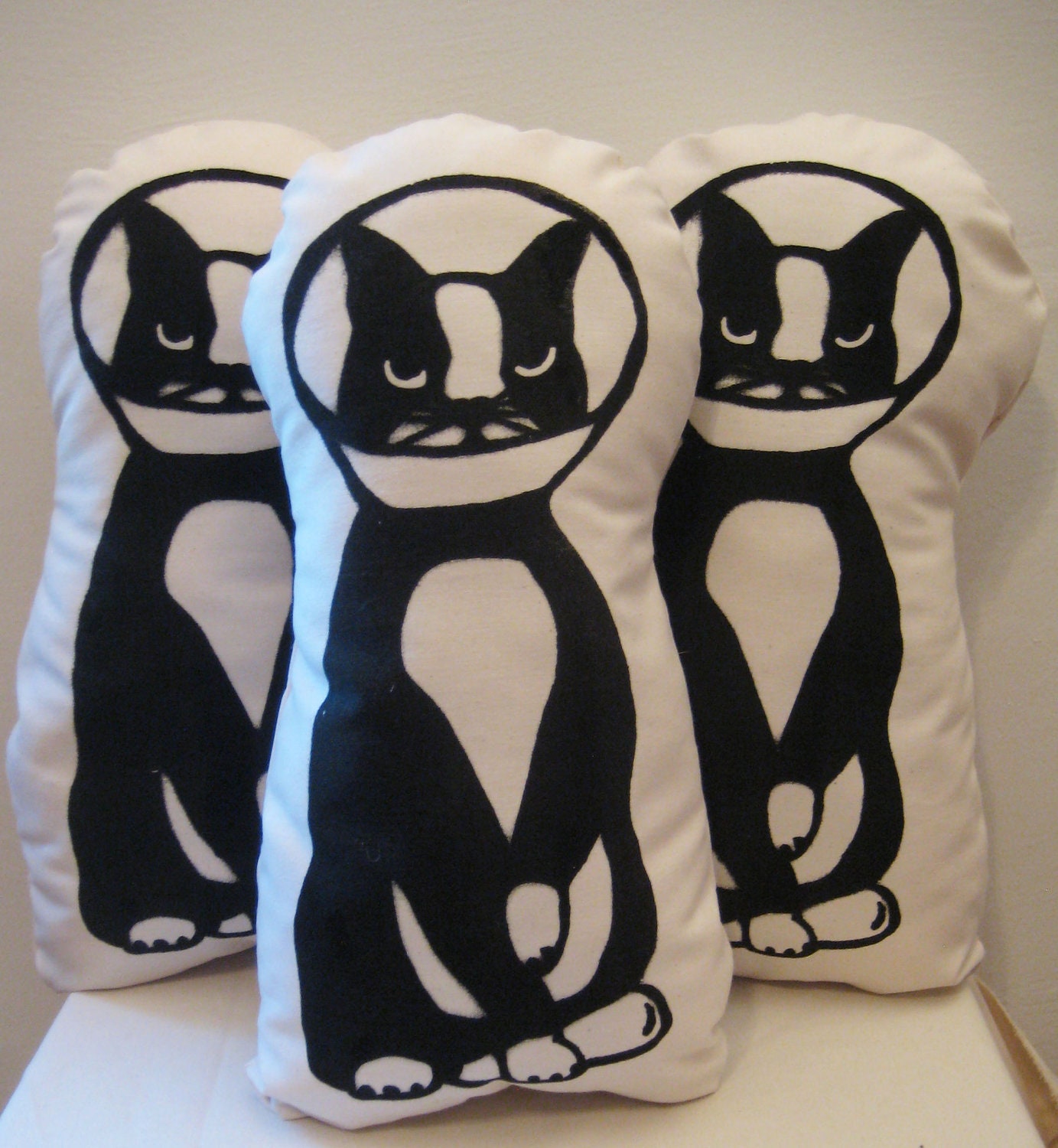 Cone cat pillow doll