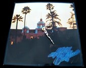 EAGLES HOTEL CALIFORNIA Album Cover Clock by oddartist