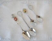 vintage demitasse souvenir spoons