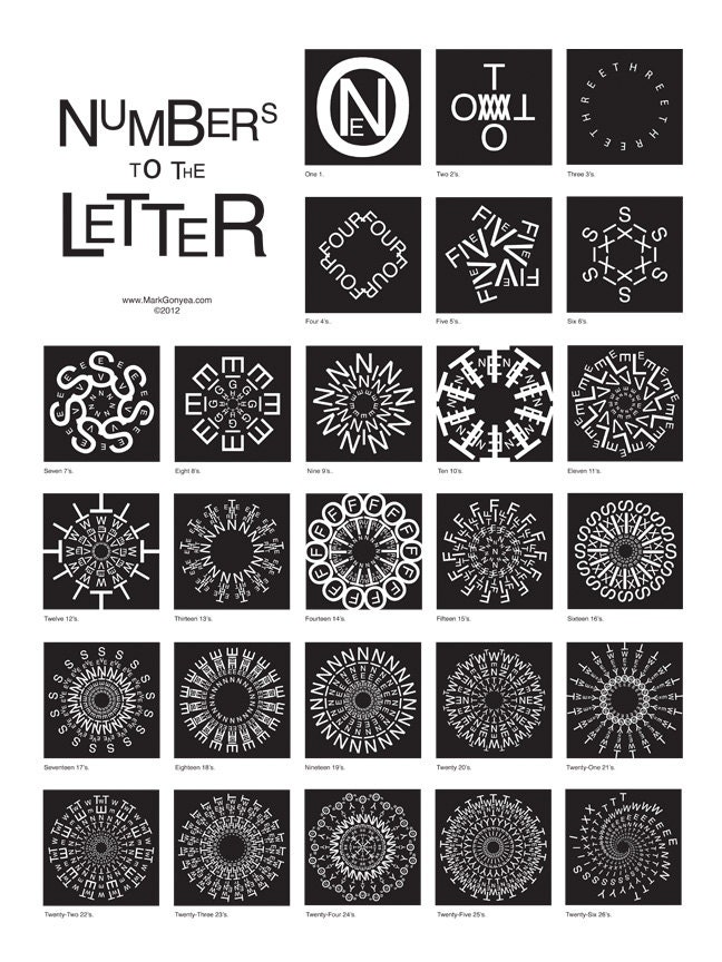 Numbers to the Letter